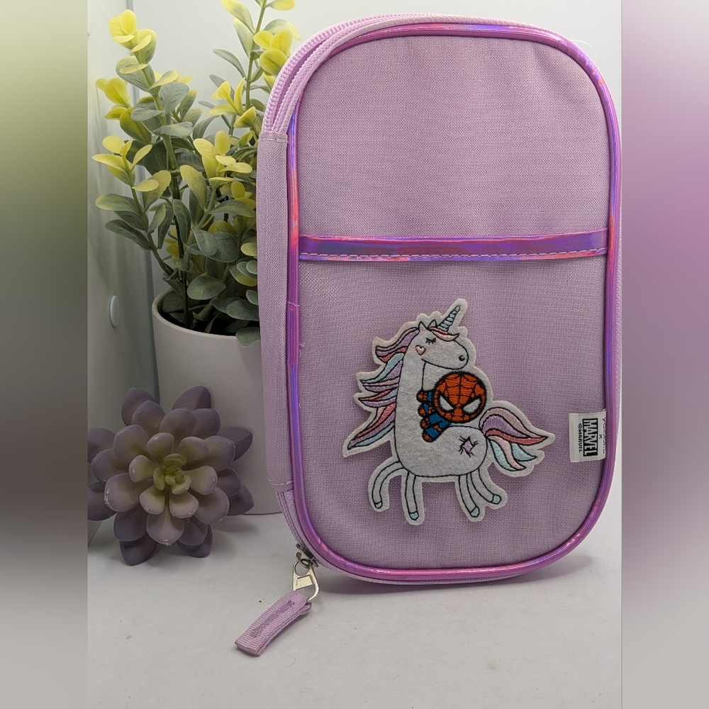 Yoobi‎ X Marvel Purple Spider Man Unicorn Tablet Tech Case